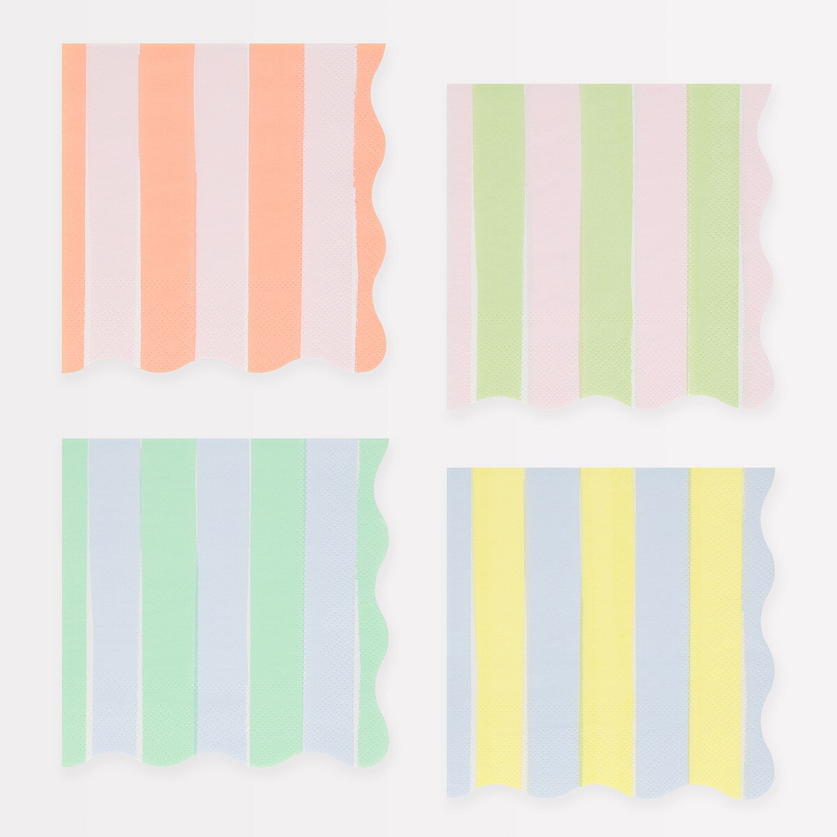 PASTEL STRIPE NAPKINS