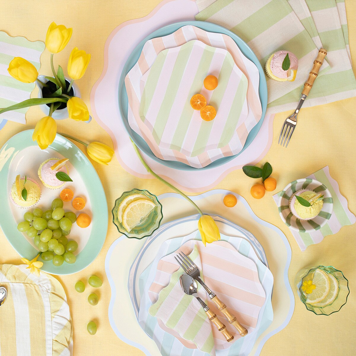 PASTEL STRIPE NAPKINS