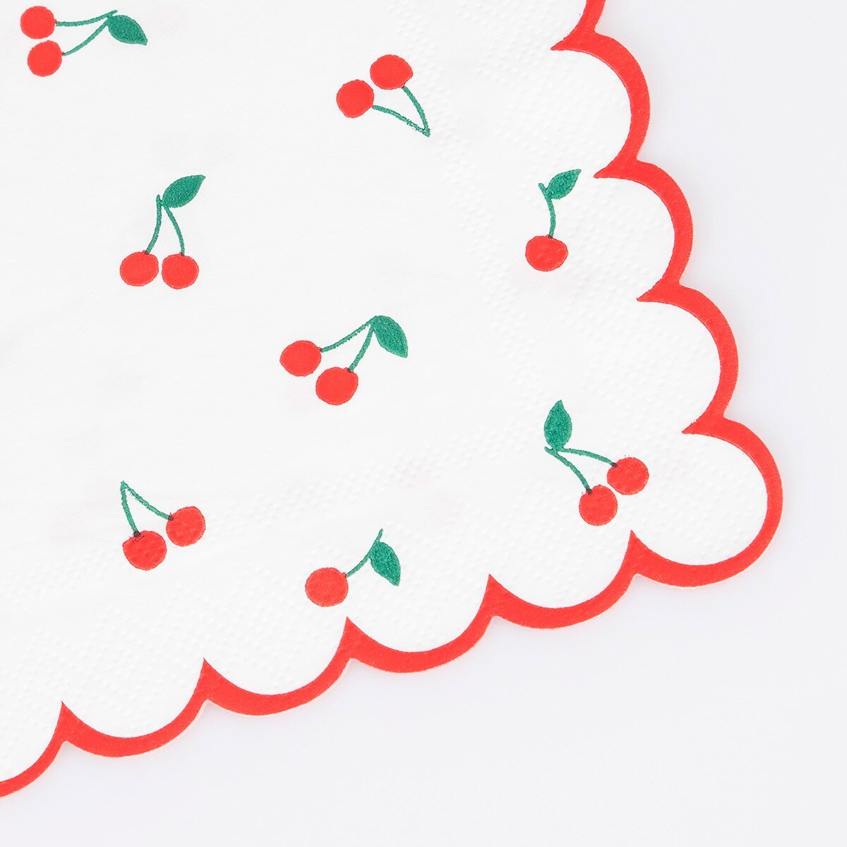 CHERRY PATTERN NAPKINS - OTHERLETTERS
