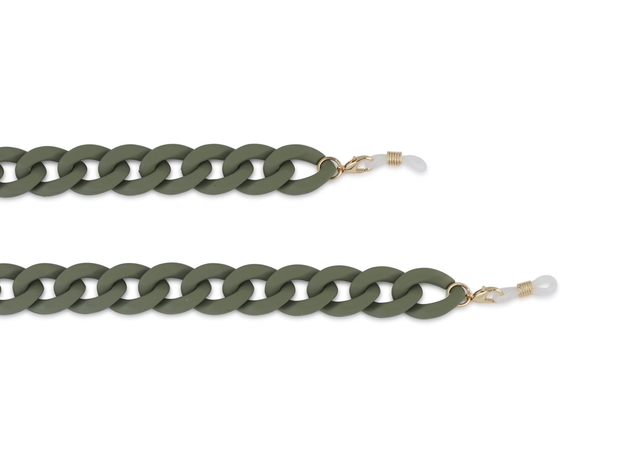 DAPHNE GLASS CHAIN | KHAKI