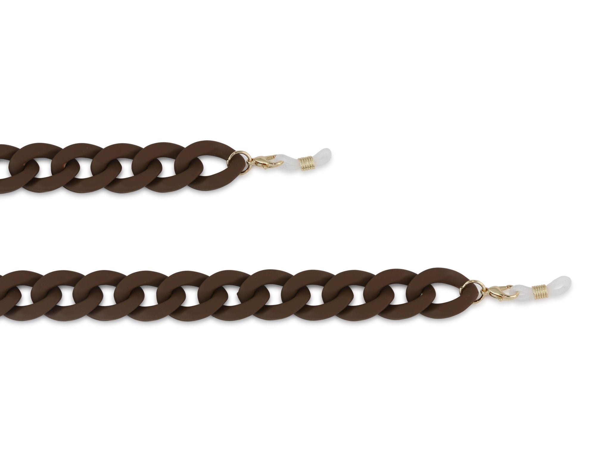 DAPHNE GLASS CHAIN | CHOCOLATE