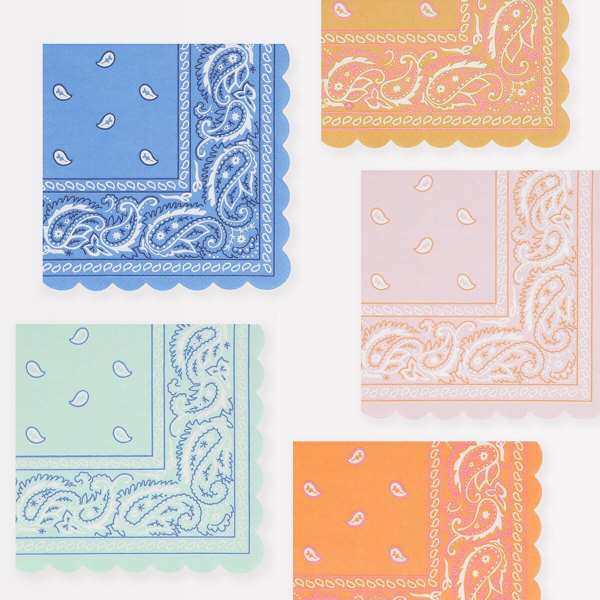 WESTERN BANDANA NAPKINS - OTHERLETTERS