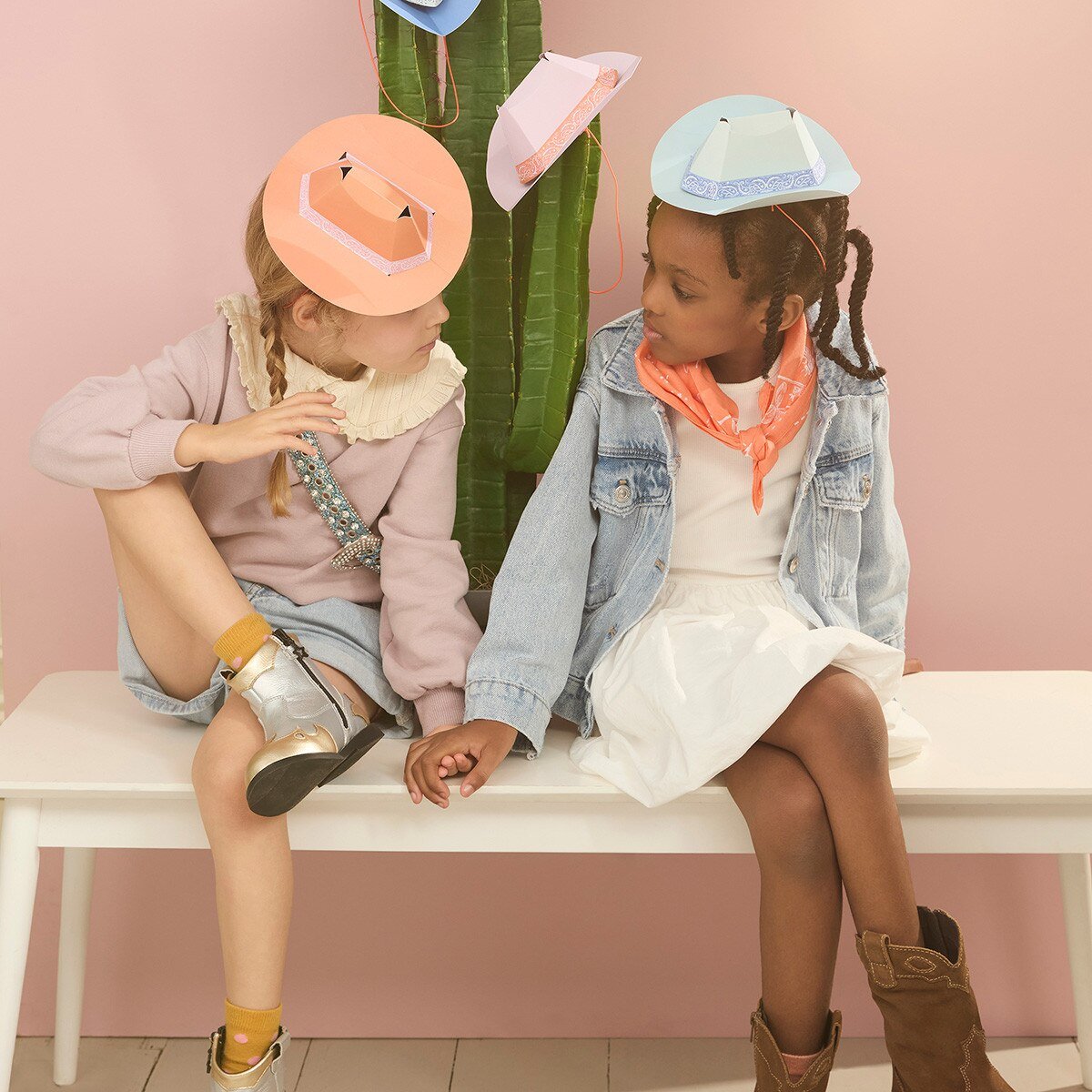 WESTERN MINI PARTY HATS - OTHERLETTERS