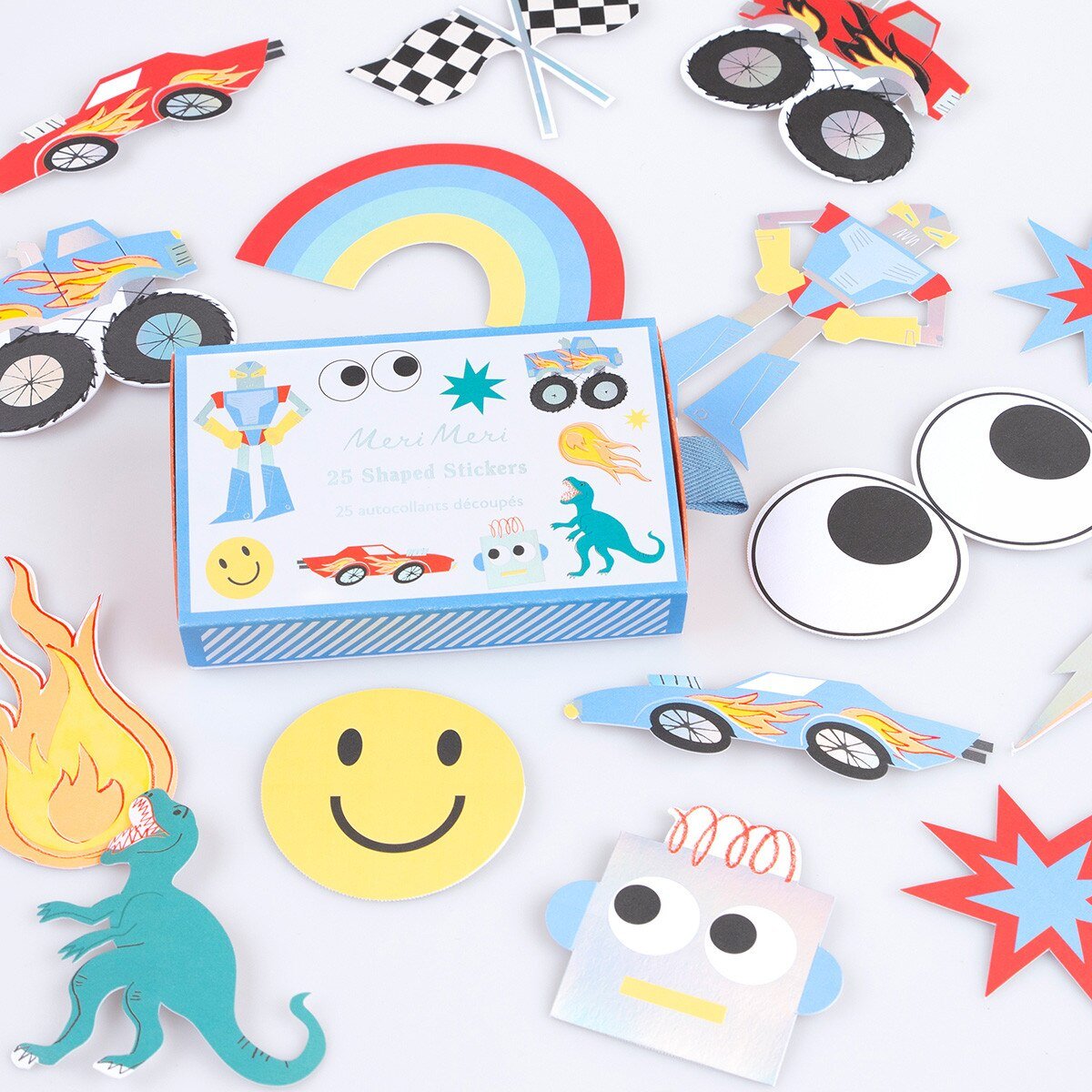 TOYBOX ICON SHAPED STICKERS - OTHERLETTERS