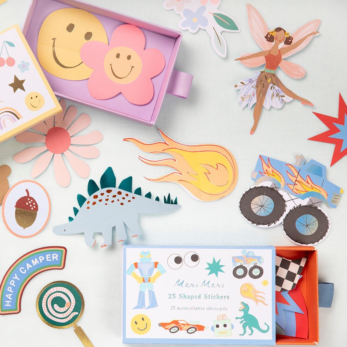 TOYBOX ICON SHAPED STICKERS - OTHERLETTERS