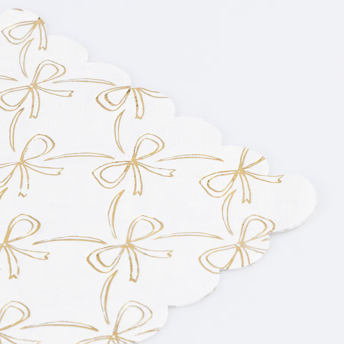 GOLD BOW LARGE NAPKINS