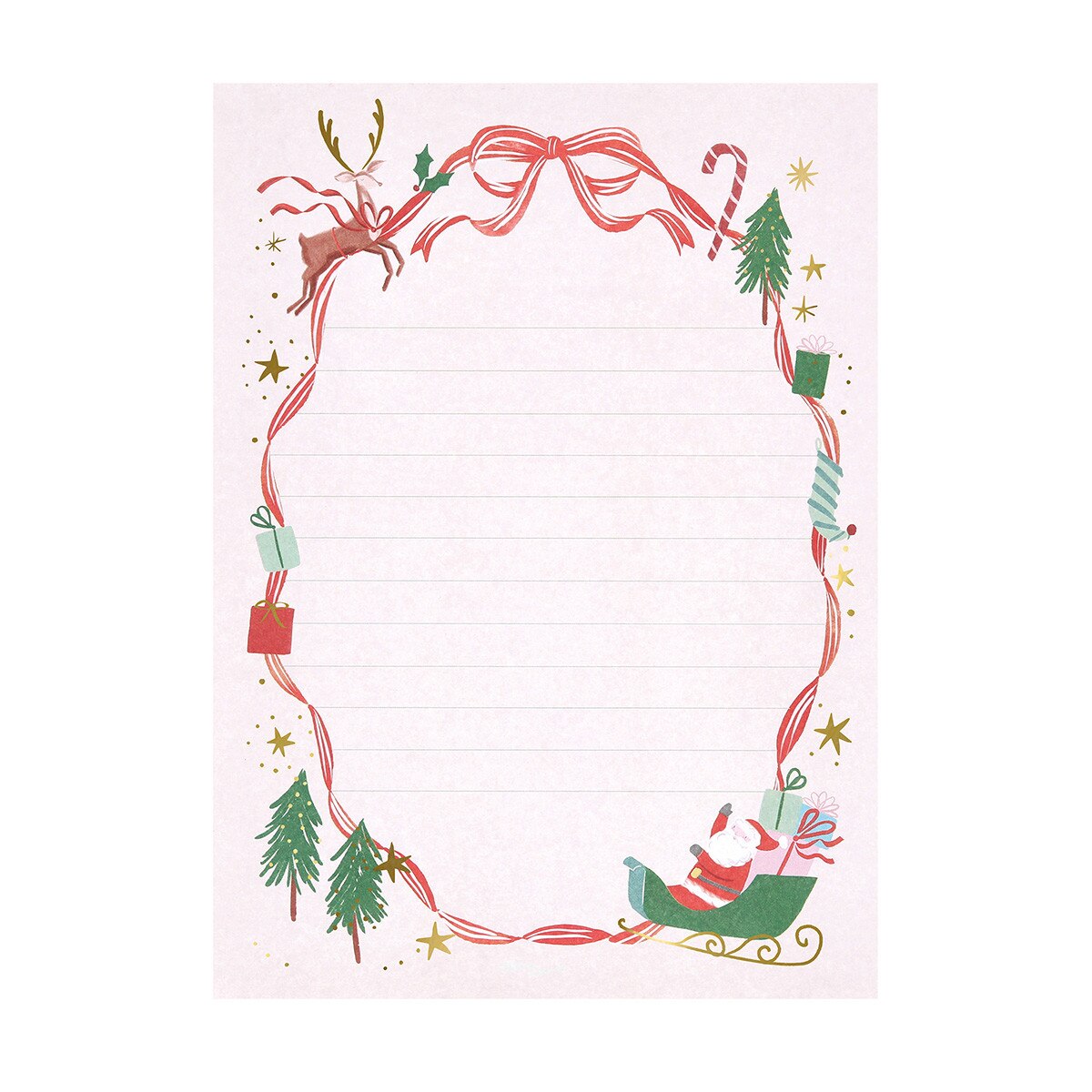 Letter to Santa kit with a colourful envelope to leave out