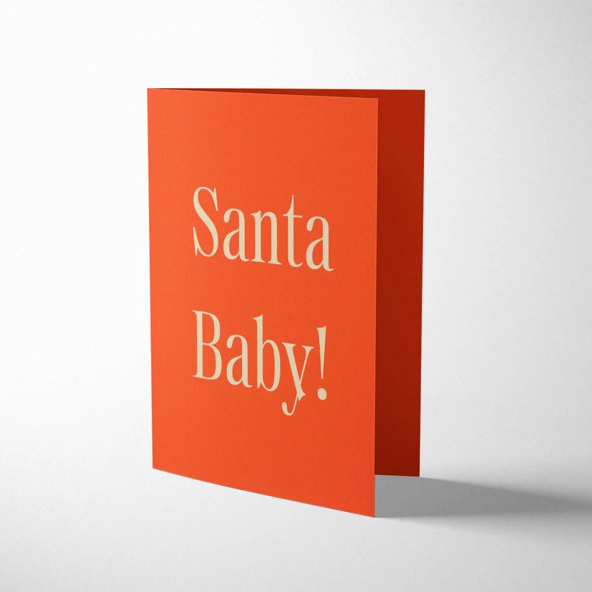 SANTA BABY! | CARD BY 1973 - OTHERLETTERS