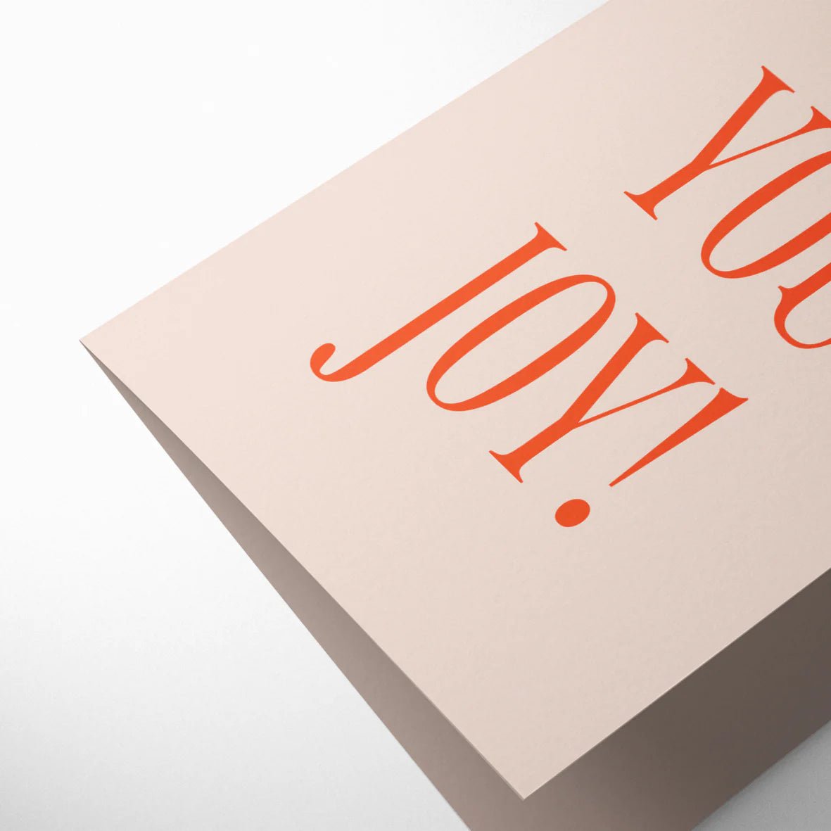 WISHING YOU JOY! | CARD BY 1973 - OTHERLETTERS