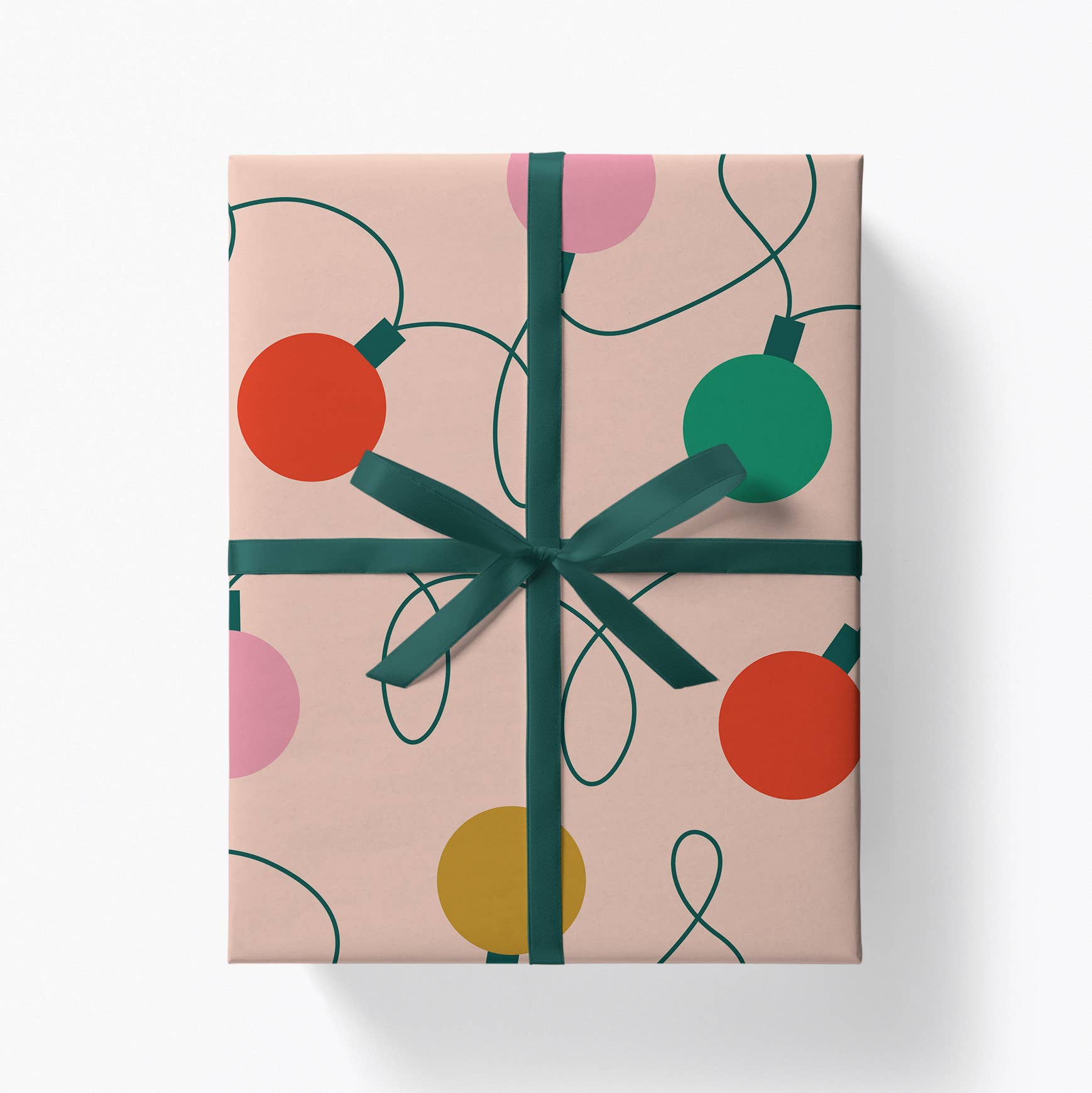 CHRISTMAS LIGHTS 3 SHEETS ROLLED | WRAP BY GRAPHIC FACTORY - OTHERLETTERS