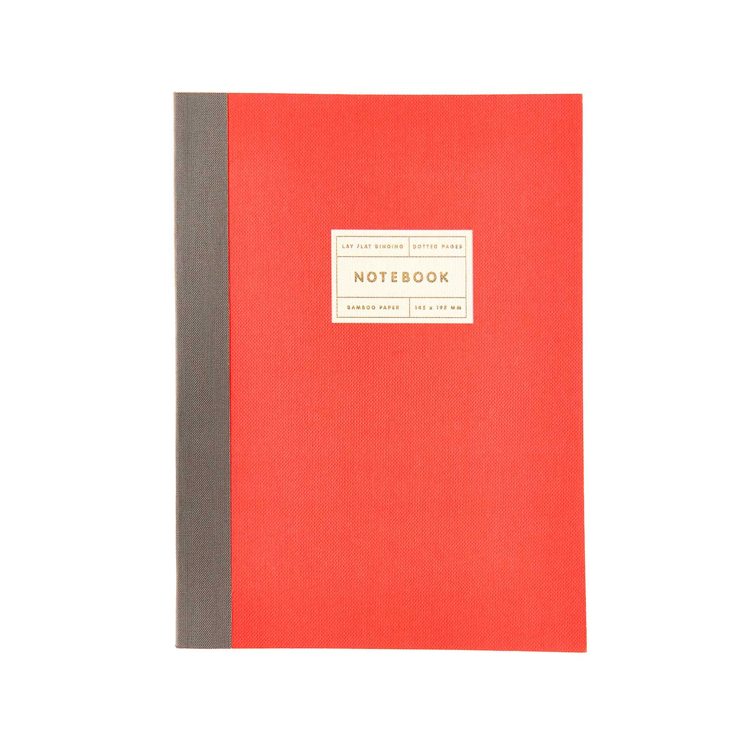 LAY FLAT NOTEBOOK | NEON RED (S) - OTHERLETTERS
