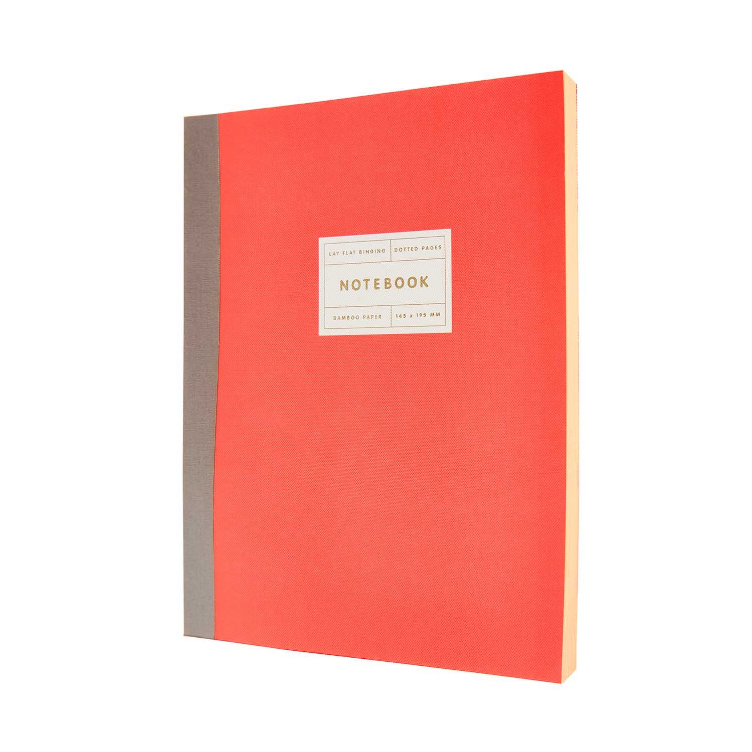 LAY FLAT NOTEBOOK | NEON RED (S) - OTHERLETTERS