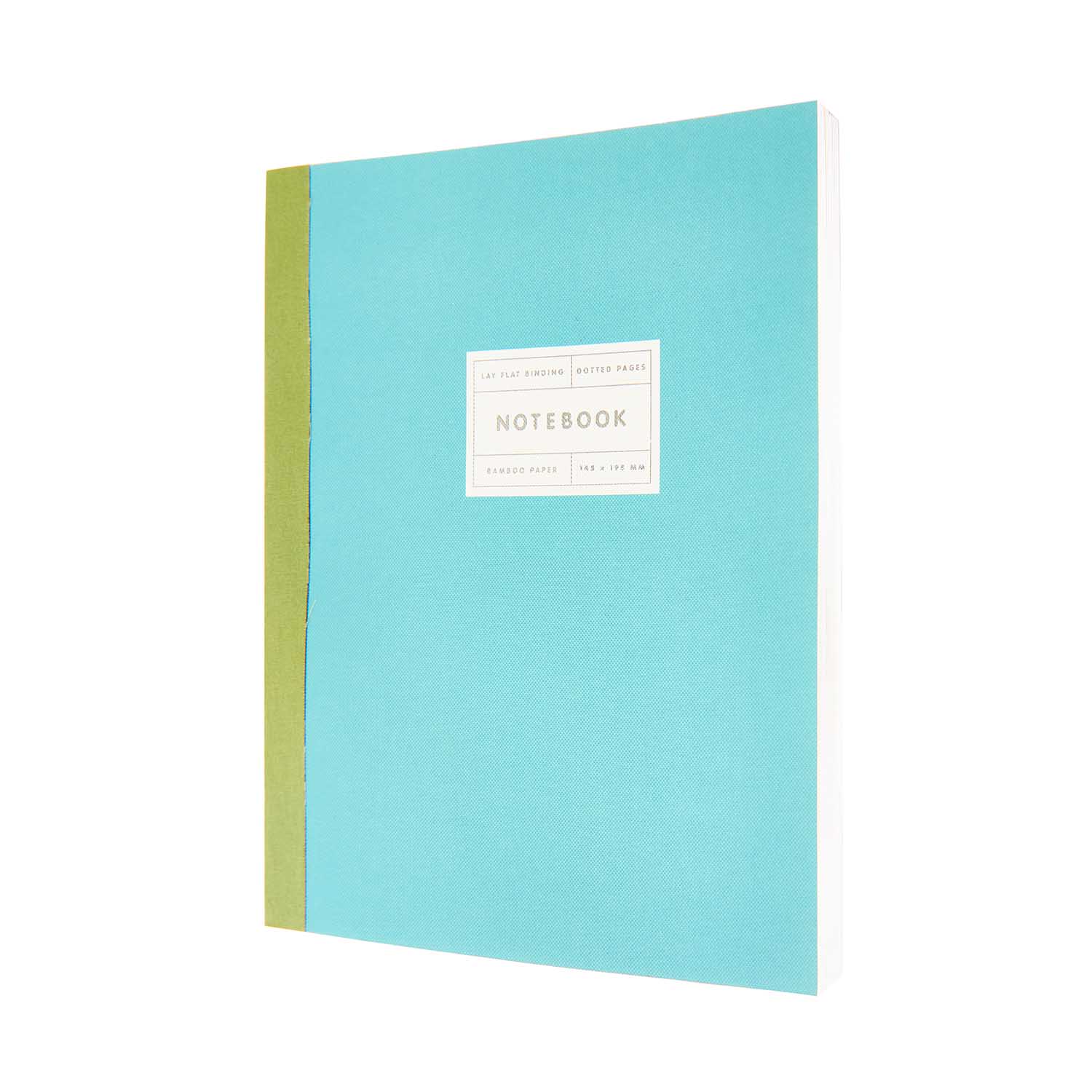 LAY FLAT NOTEBOOK | MINT & GREEN (S) - OTHERLETTERS