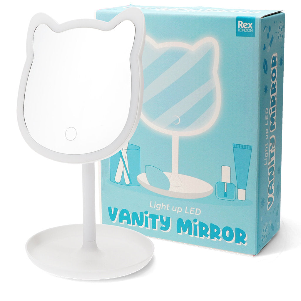 LIGHT UP VANITY CAT MIRROR