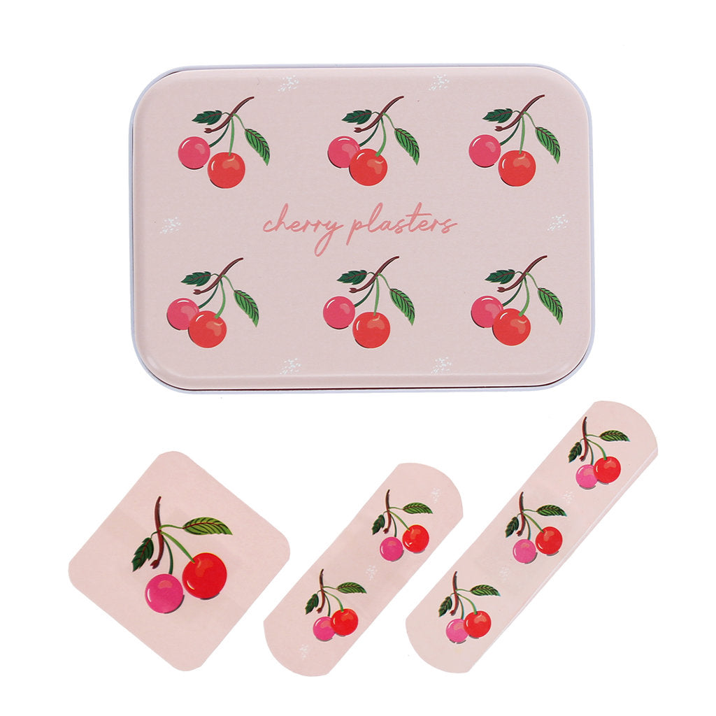 LITTLE CHERRY PLASTERS IN A TIN