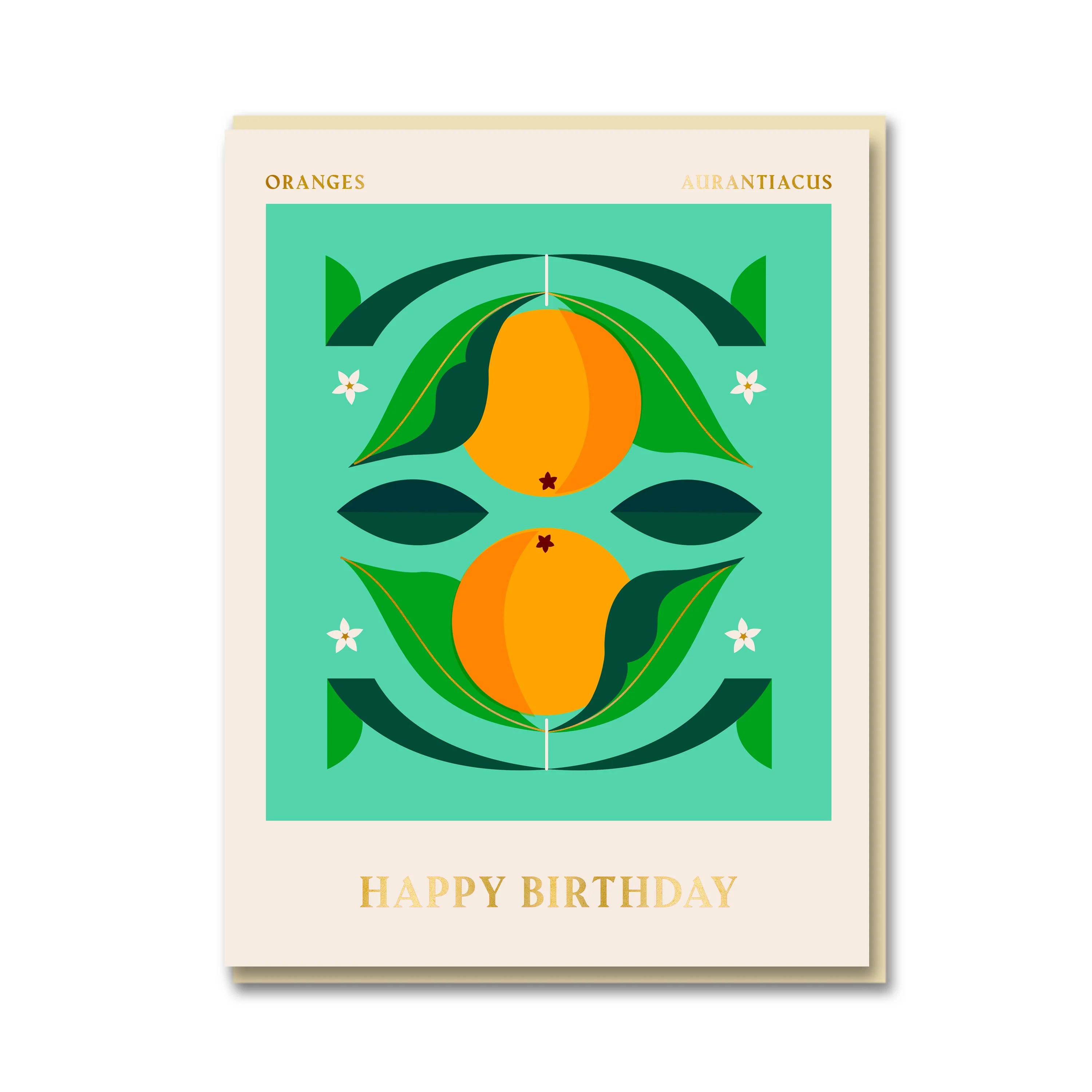 ORANGES HAPPY BIRTHDAY | CARD BY 1973 - OTHERLETTERS