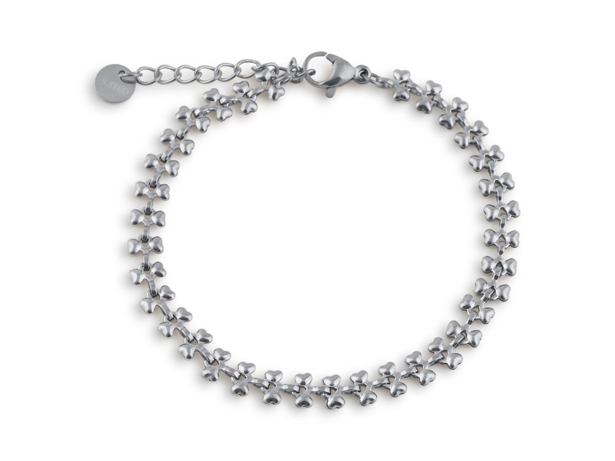 DAPHNE STAINLESS STEEL ANKLET | SILVER - OTHERLETTERS