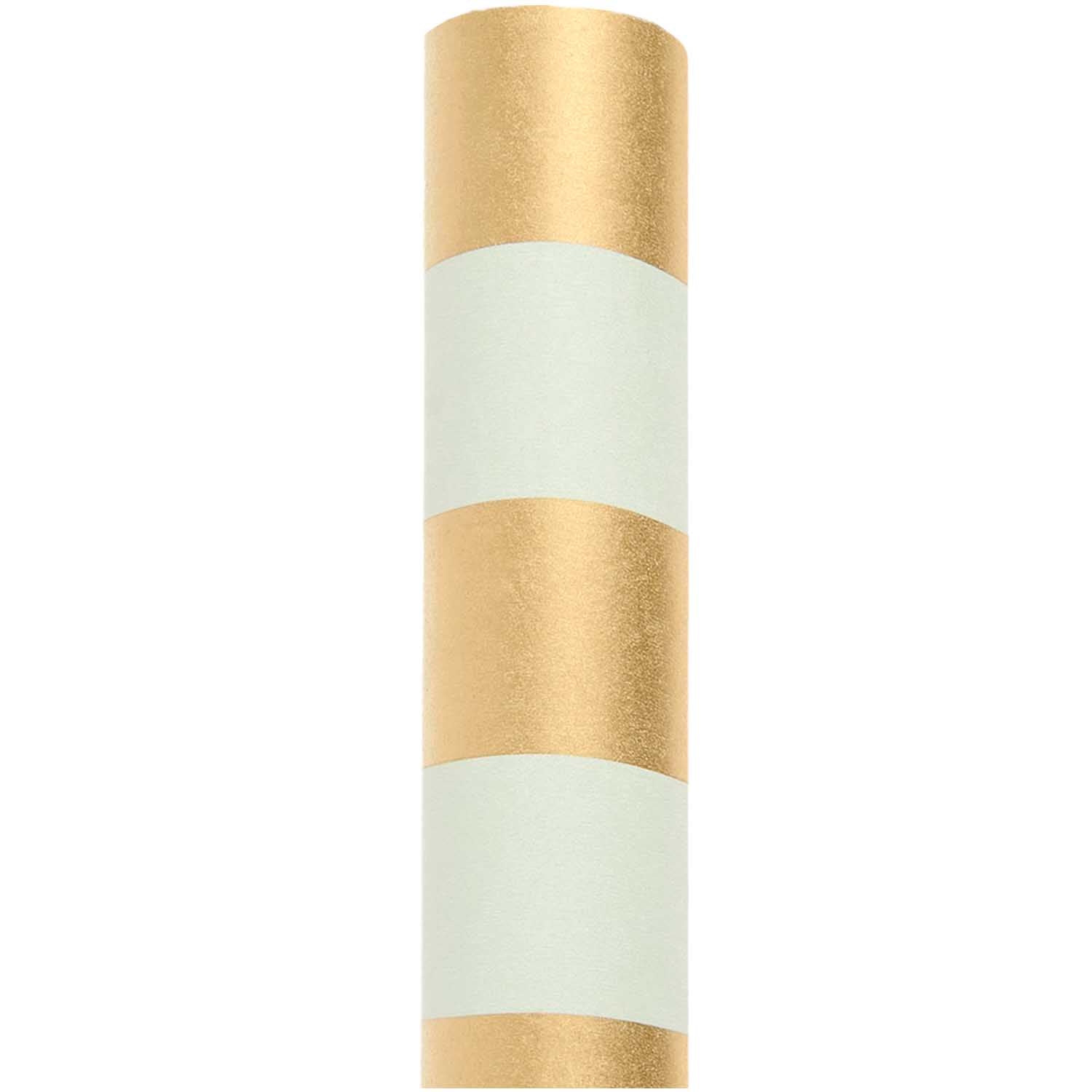 GOLD STRIPE TISSUE WRAPPING PAPER ROLL