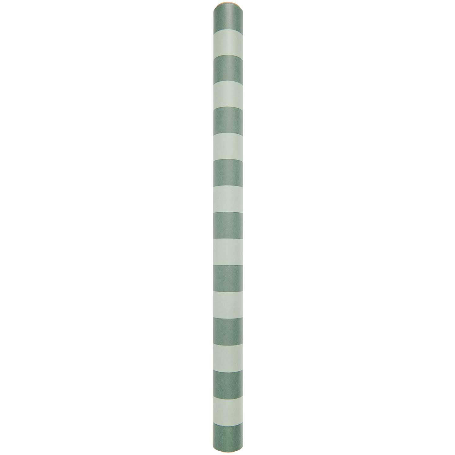 GREEN STRIPES TISSUE PAPER ROLL