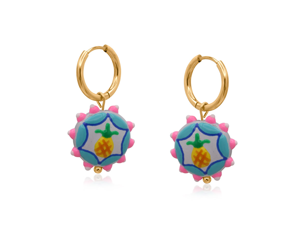 PINEAPPLE VIVID CHARM PETITE EARRINGS