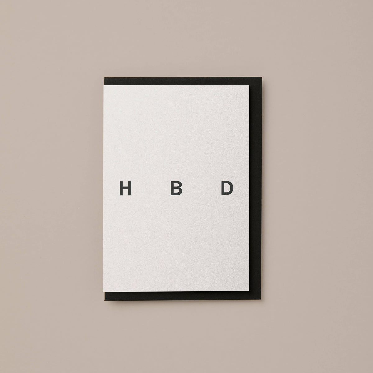 HBD EMBOSSED (OAT MILK) | CARD BY KINSHIPPED