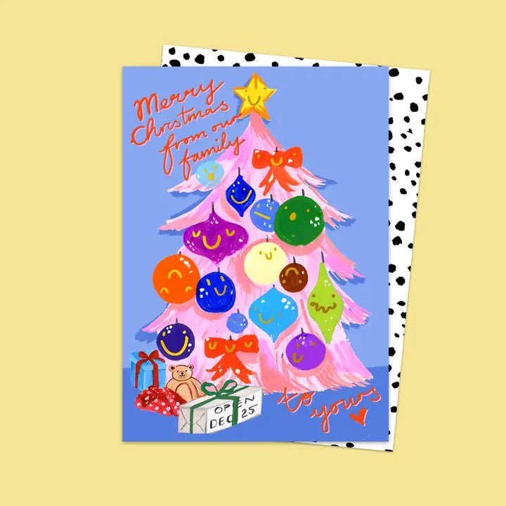 FROM OUR FAMILY CHRISTMAS TREE | CARD BY ELEANOR BOWMER - OTHERLETTERS