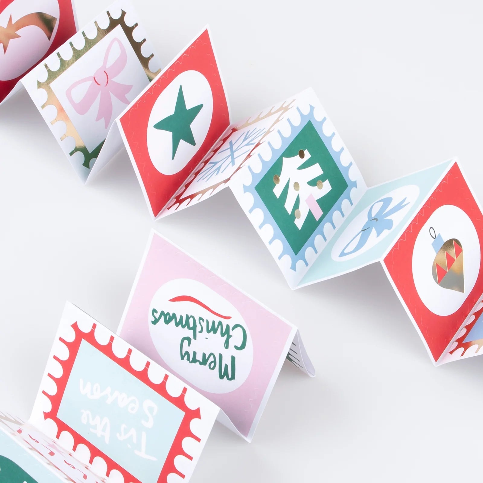 50 FESTIVE CHRISTMAS STICKERS - OTHERLETTERS