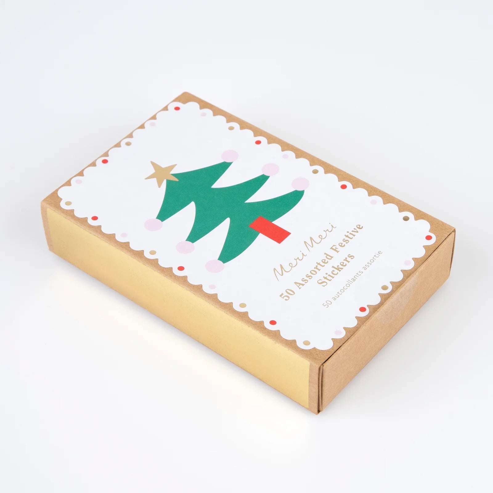 50 FESTIVE CHRISTMAS STICKERS - OTHERLETTERS