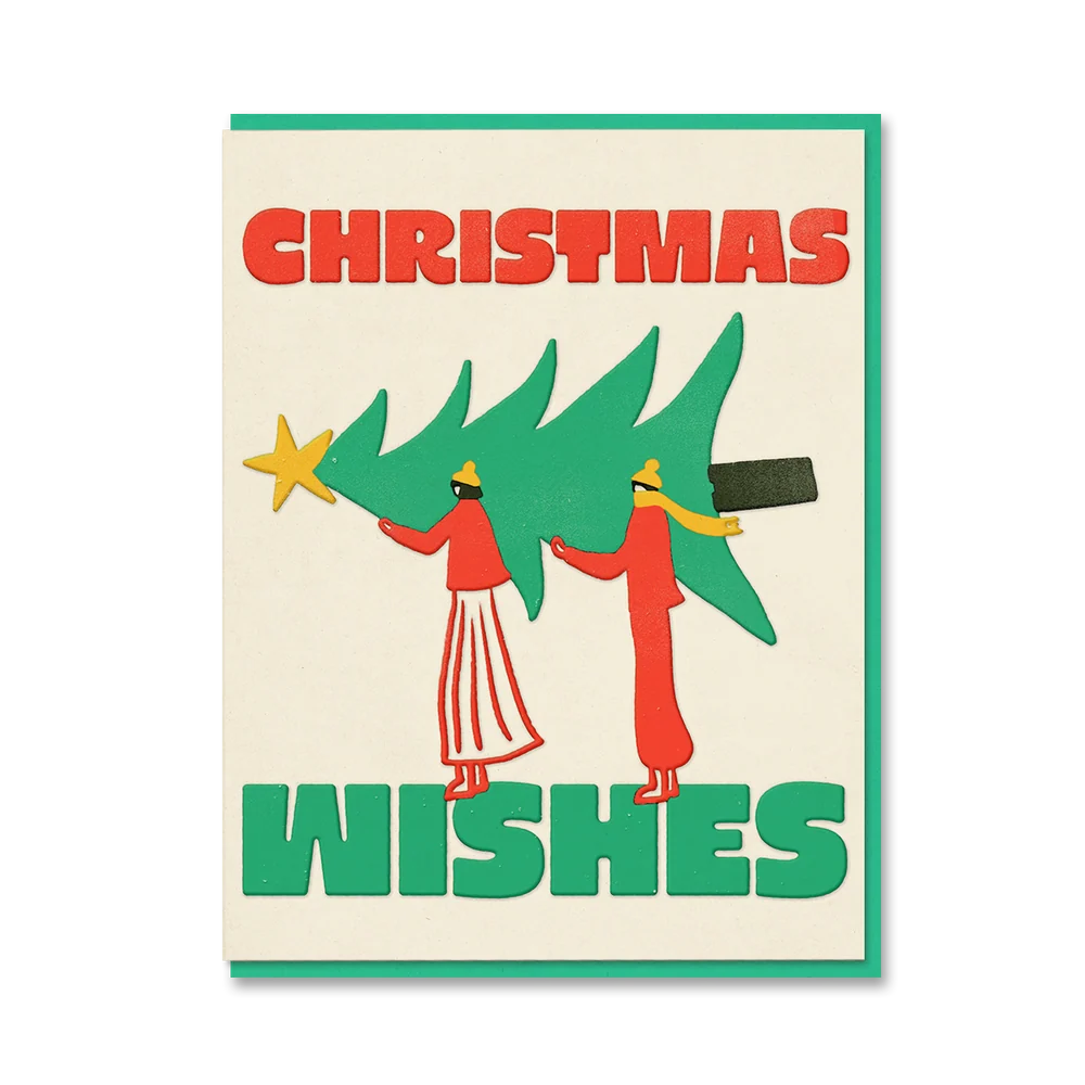 CHRISTMAS TREE WISHES | CARD BY 1973