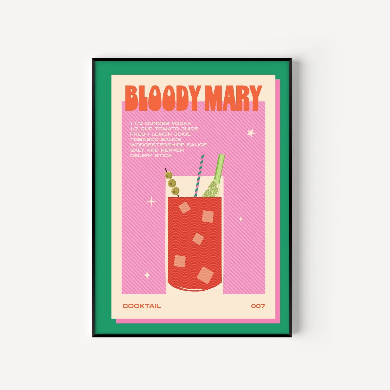 BLOODY MARY IN GREEN | PRINT BY PROPER GOOD