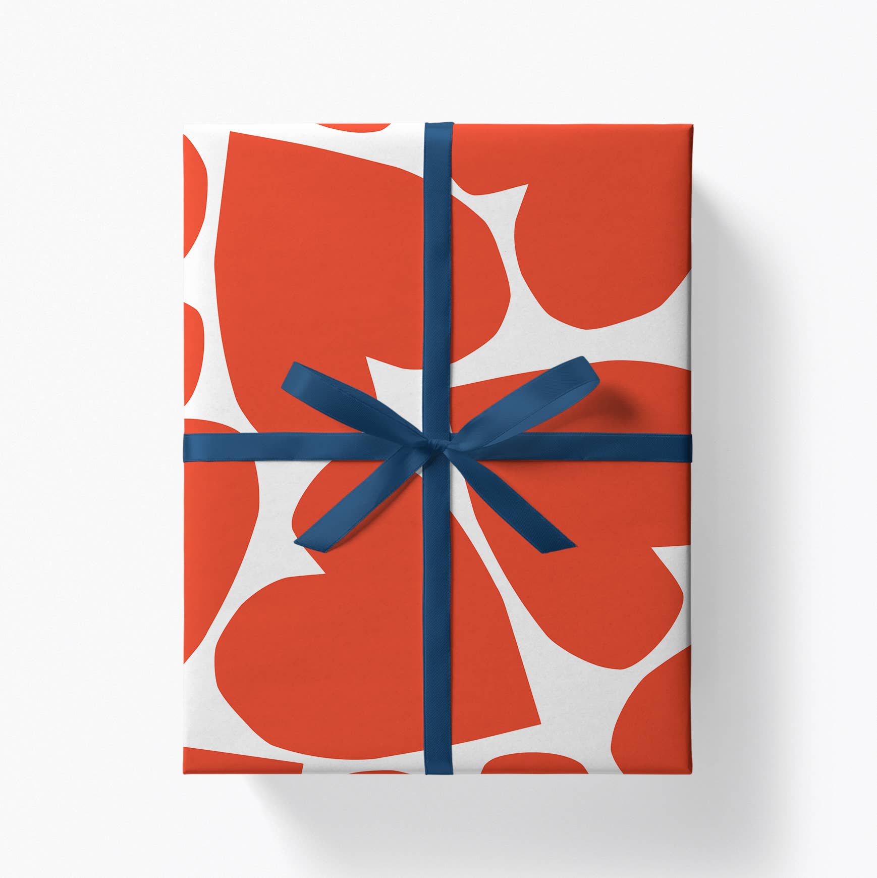 RED HEARTS GIFT WRAP | 3 SHEETS ROLLED