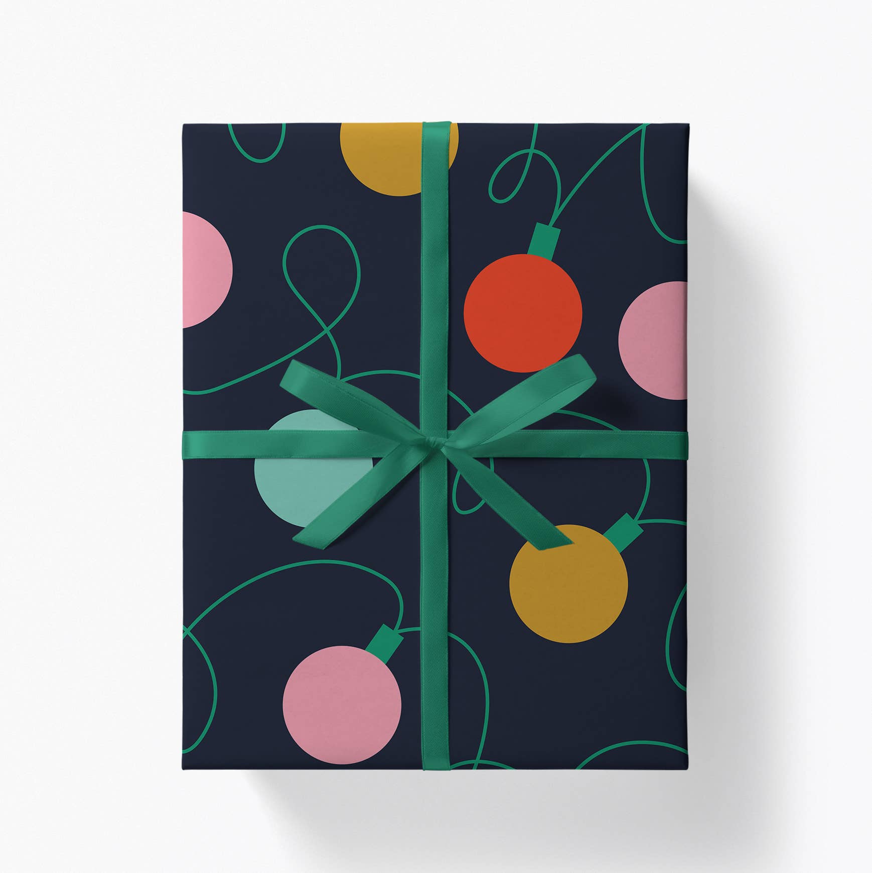 CHRISTMAS LIGHTS 3 SHEETS ROLLED | WRAP BY GRAPHIC FACTORY - OTHERLETTERS