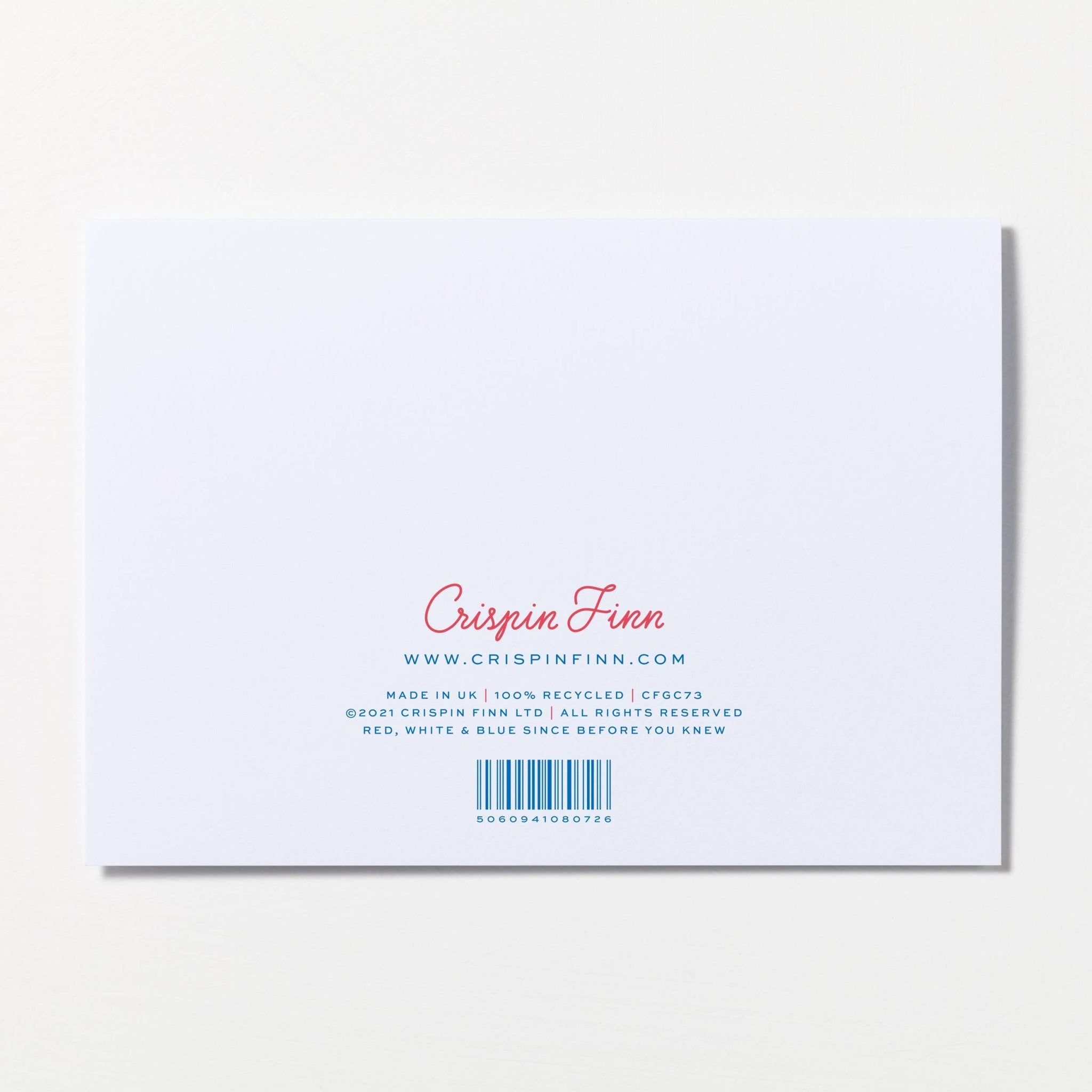 60 | CARD BY CRISPIN FINN - OTHERLETTERS