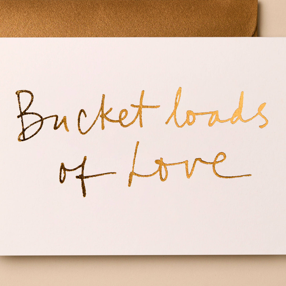 BUCKET LOADS OF LOVE | CARD BY GABRIELLE & CELINE