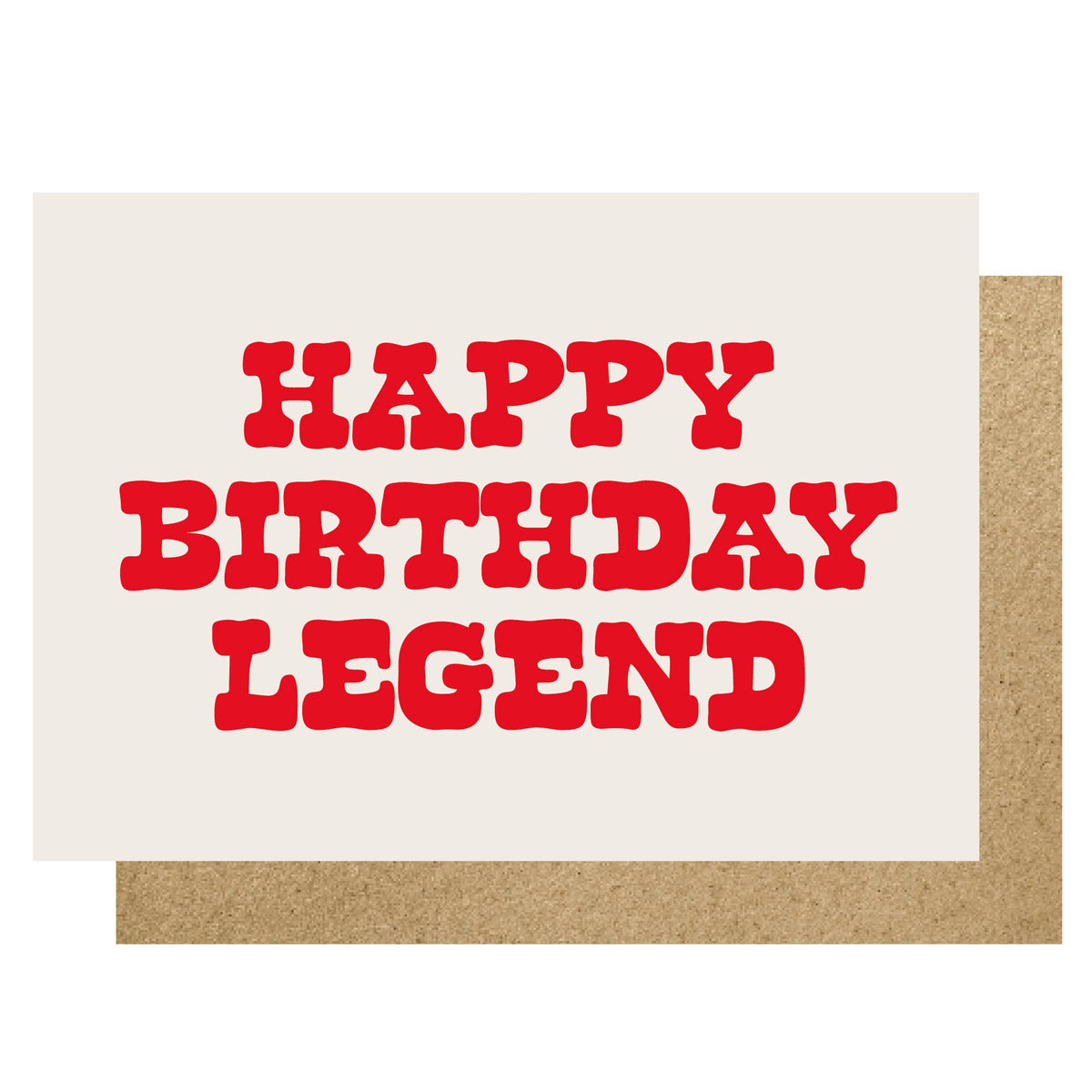 HAPPY BIRTHDAY LEGEND | CARD BY LUCKY INK