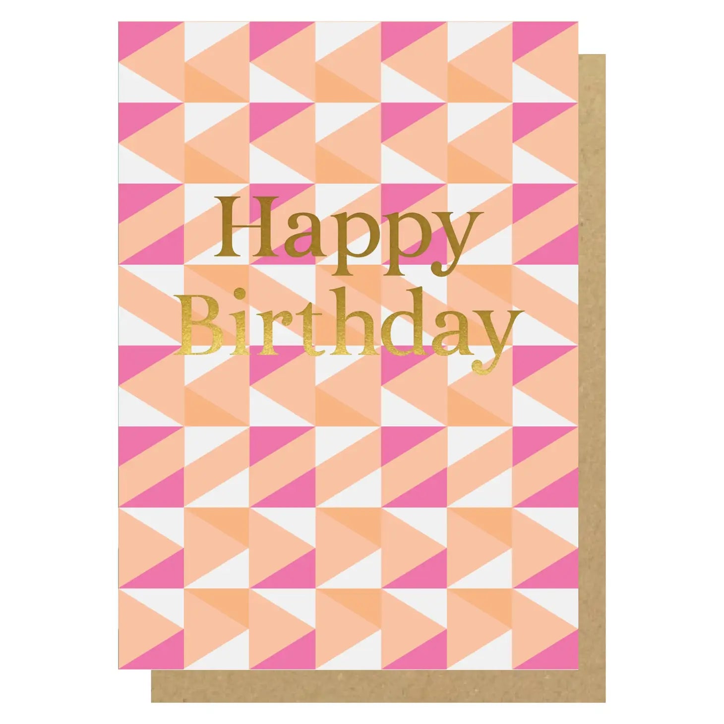 HAPPY BIRTHDAY PINK PATTERN | CARD BY LUCKY INK
