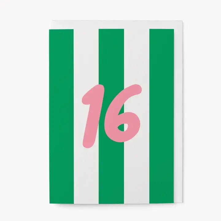 AGE 16 | CARD BY GRAPHIC FACTORY - OTHERLETTERS