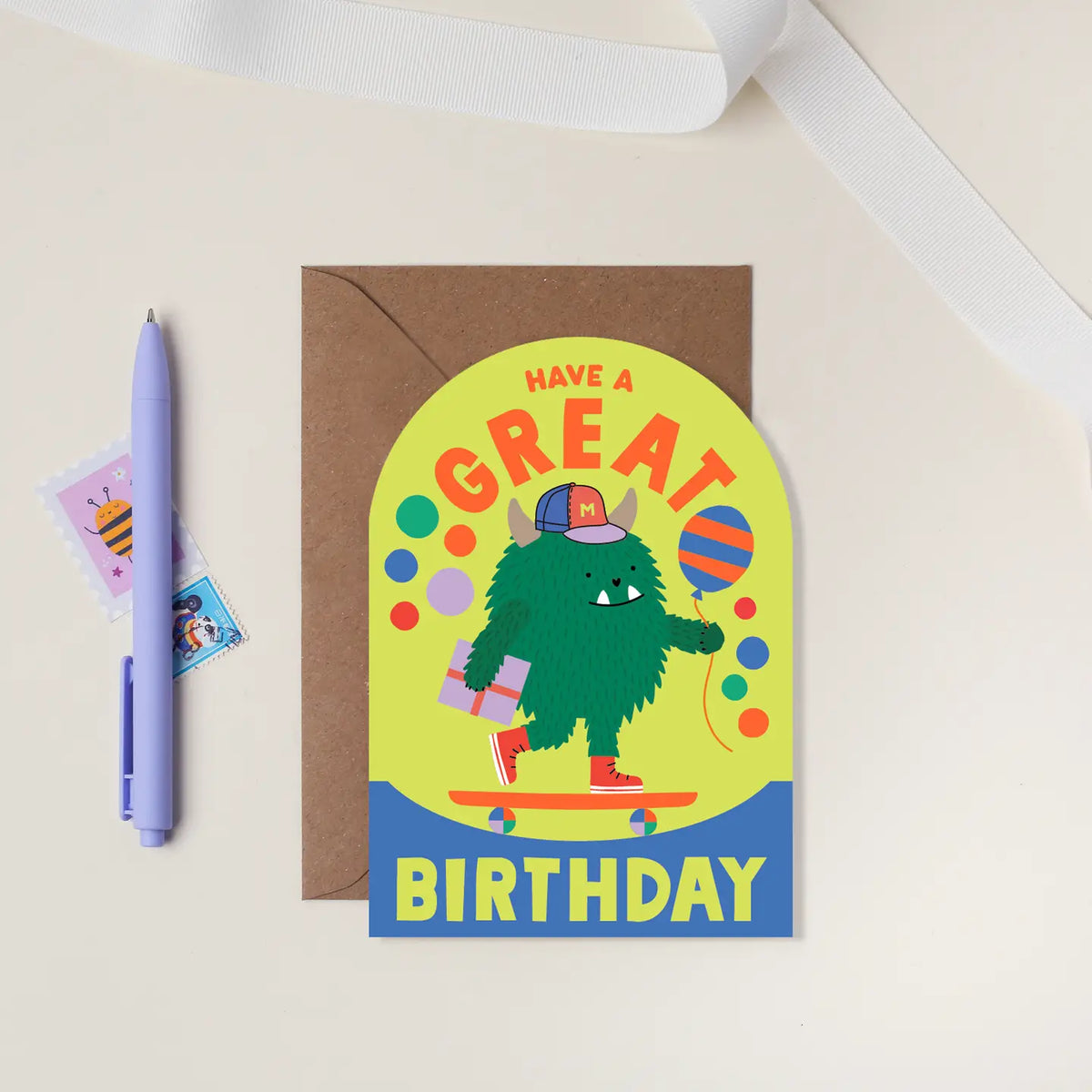 MONSTER BIRTHDAY | CARD BY MIFKINS