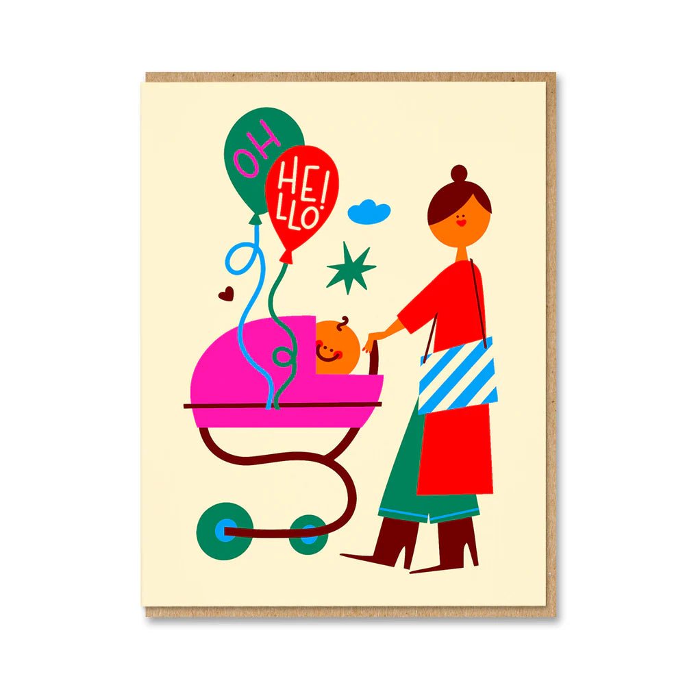 BUGGY BABY | CARD BY 1973 - OTHERLETTERS