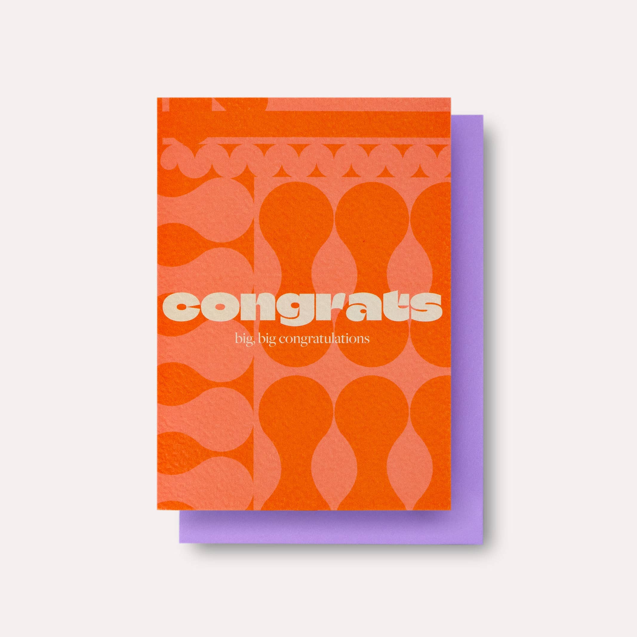 FETE CONGRATS | CARD BY THE COMPLETIST - OTHERLETTERS