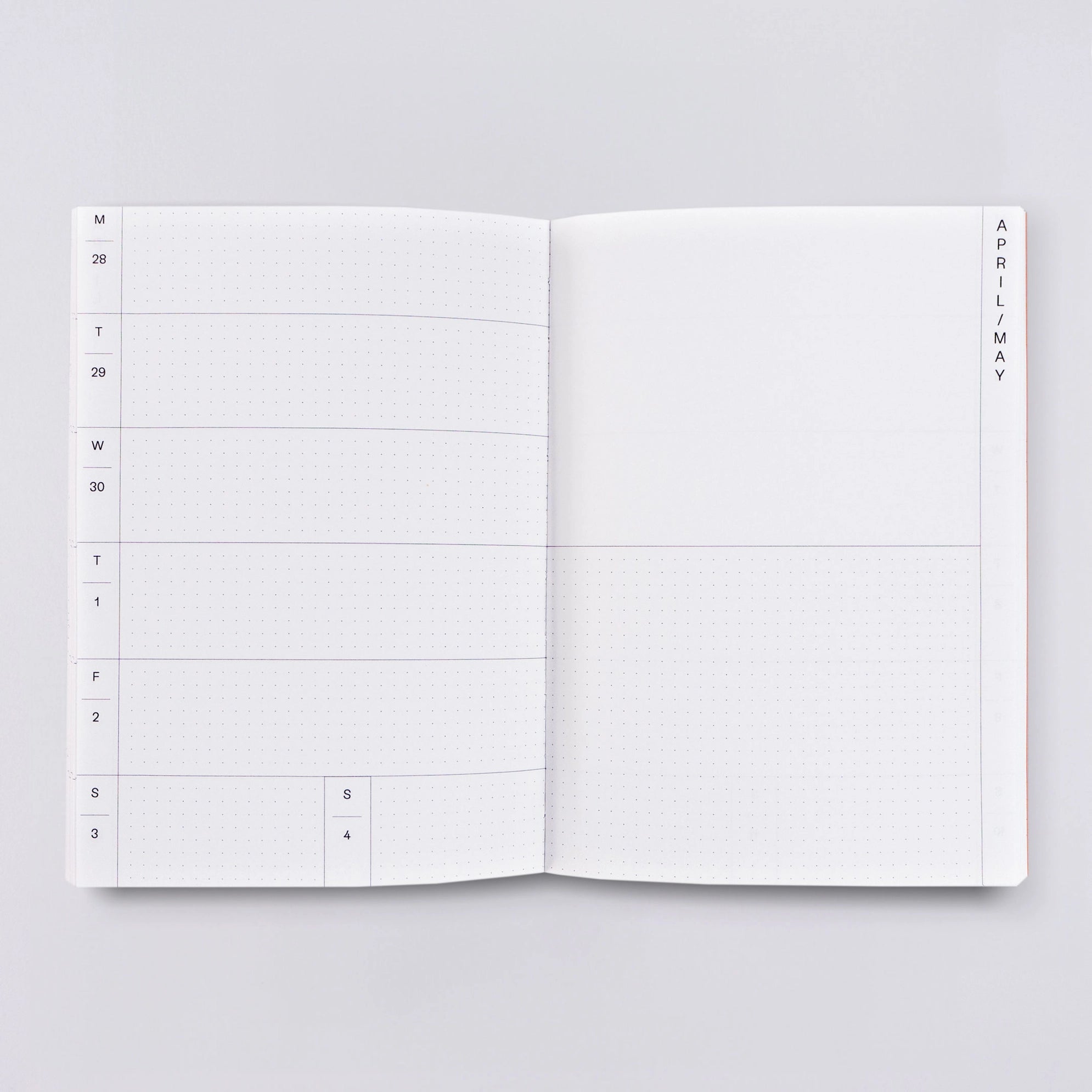 GINGER 2025 DATED WEEKLY PLANNER BOOK