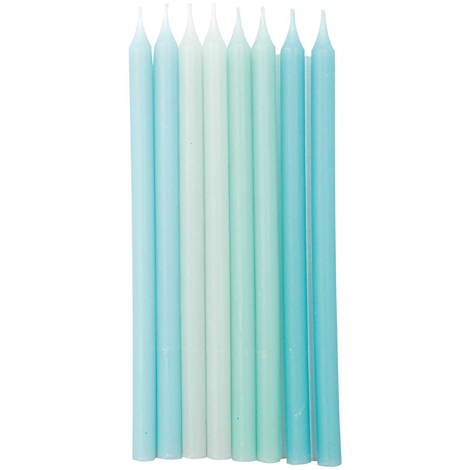 SHORT BIRTHDAY CAKE CANDLES | MINT MIX