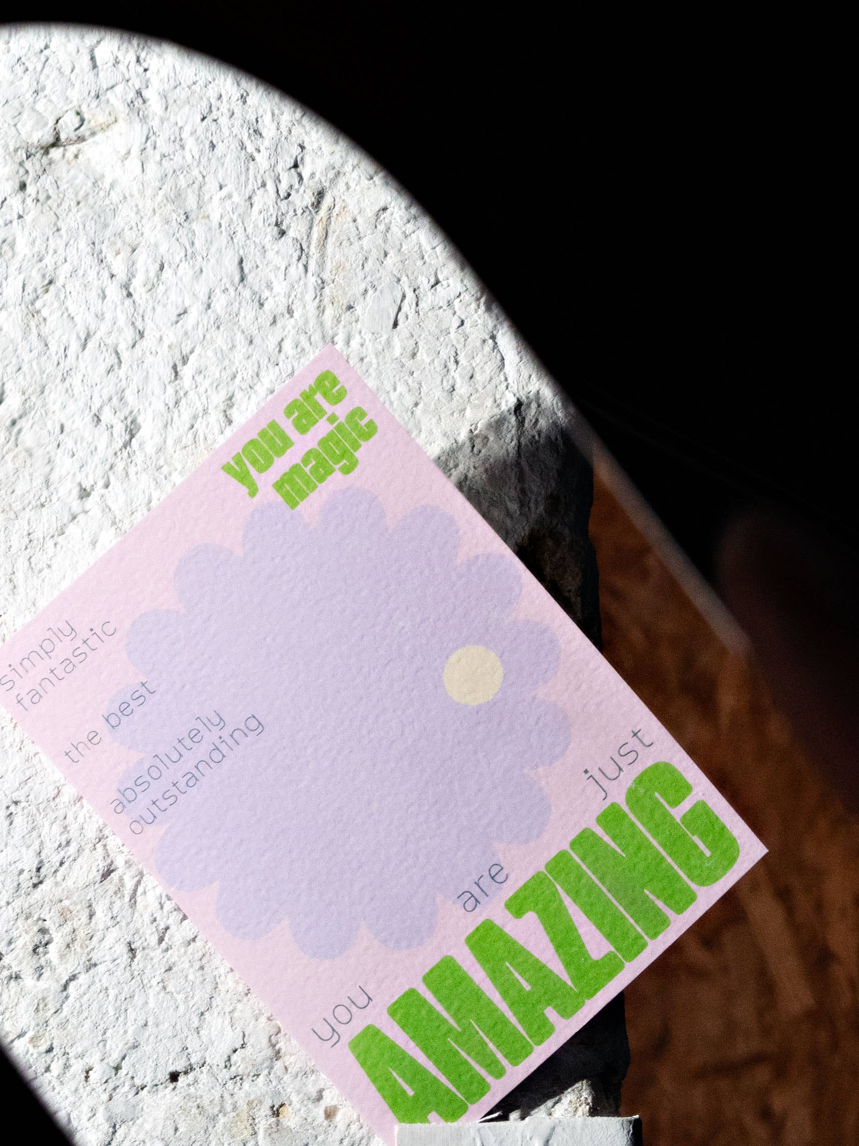 GEOMETRY MAGIC | CARD BY THE COMPLETIST - OTHERLETTERS