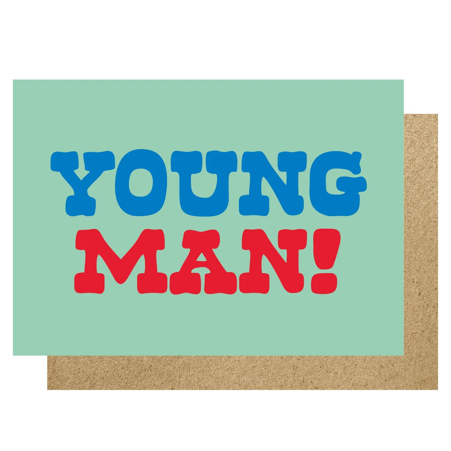 YOUNG MAN! | CARD BY LUCKY INK - OTHERLETTERS