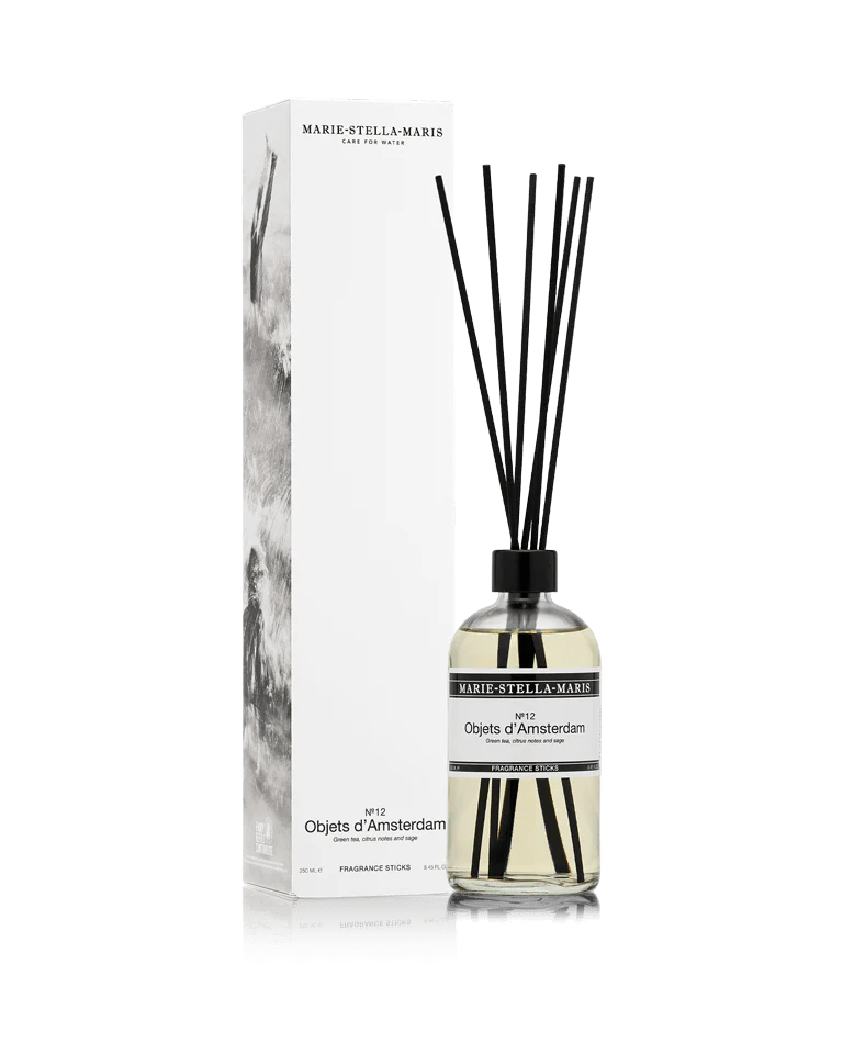 No.12 OBJETS D'AMSTERDAM Fragrance Sticks 250 ml BY MARIE-STELLA-MARIS