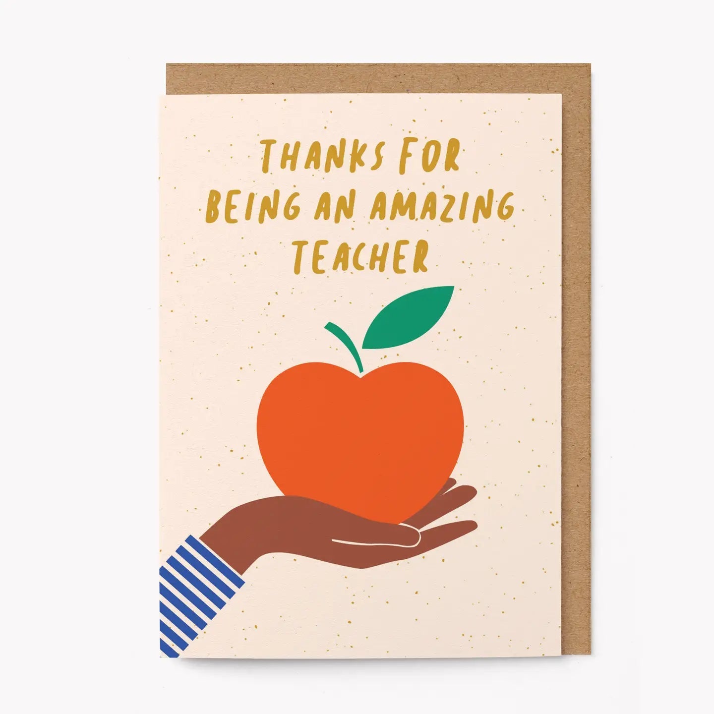 THANKS FOR BEING AN AMAZING TEACHER | CARD BY GRAPHIC FACTORY - OTHERLETTERS