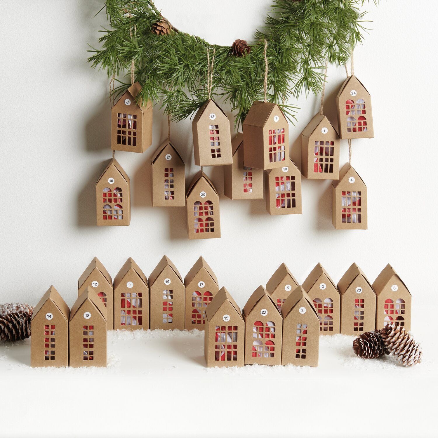 CARDBOARD HOUSES ADVENT CALENDAR - OTHERLETTERS