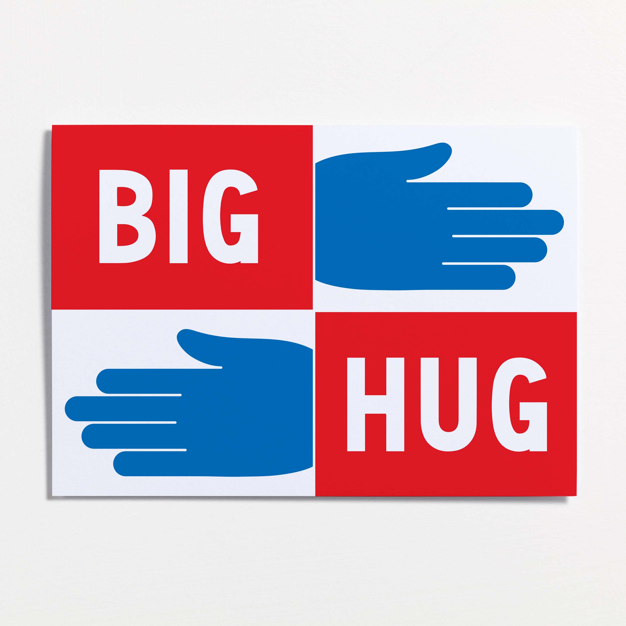BIG HUG | CARD BY CRISPIN FINN