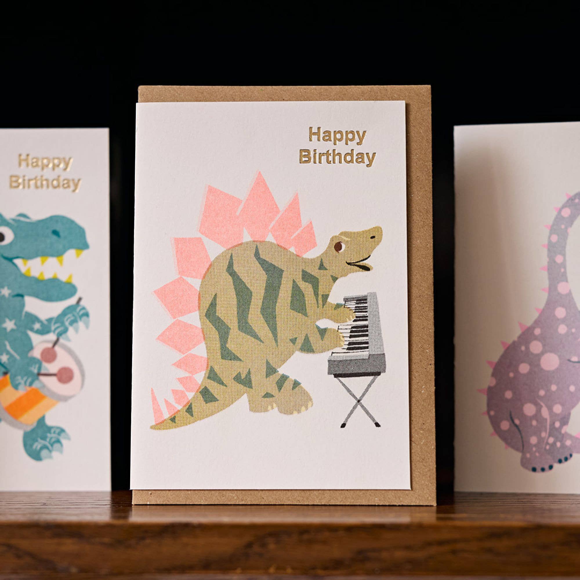 STEGASAURUS DINOSAUR KIDS BIRTHDAY | CARD BY PETRA BOASE