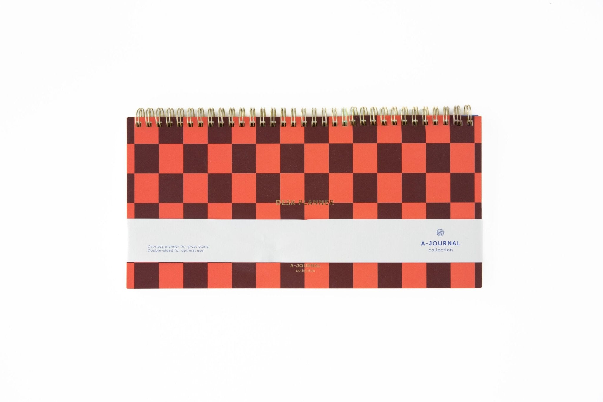 SPIRAL WEEKLY PLANNER | CHECKERED - OTHERLETTERS